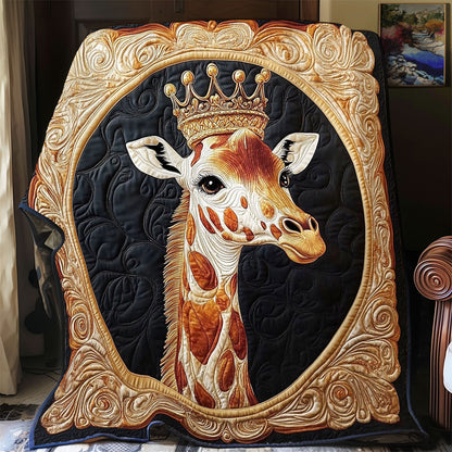 Crown Giraffe WY1001132CL Quilt