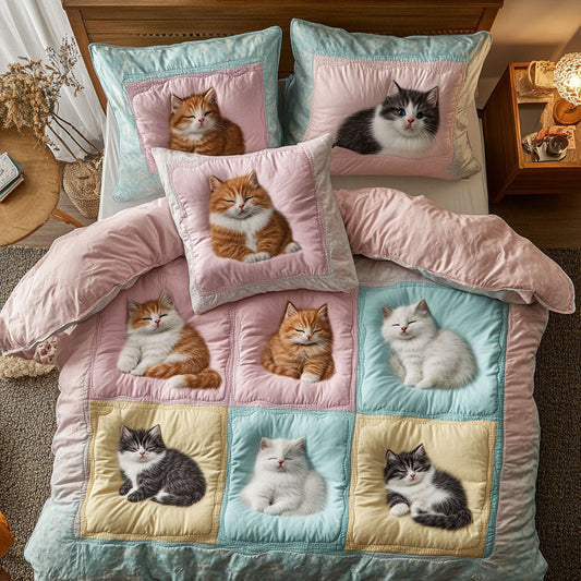 Cuddle Meow YR2601025CL Duvet Cover Set