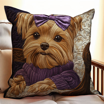 Cute Shih Tzu WX1902019CL Quilt Pillow Case