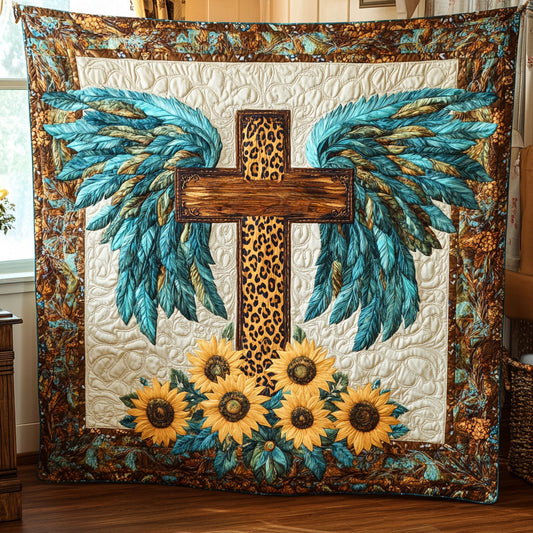 Divine Petals Cross WN2108024CL Quilt