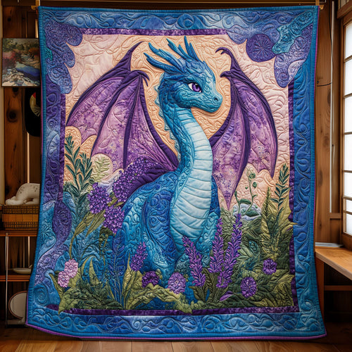 Dragon In Garden WY1001142CL Quilt
