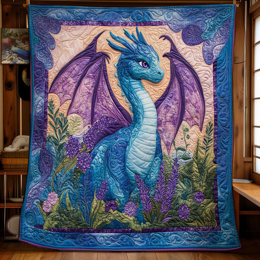 Dragon In Garden WY1001142CL Quilt