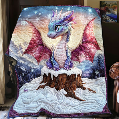 Dragon In Snow WY1001144CL Quilt