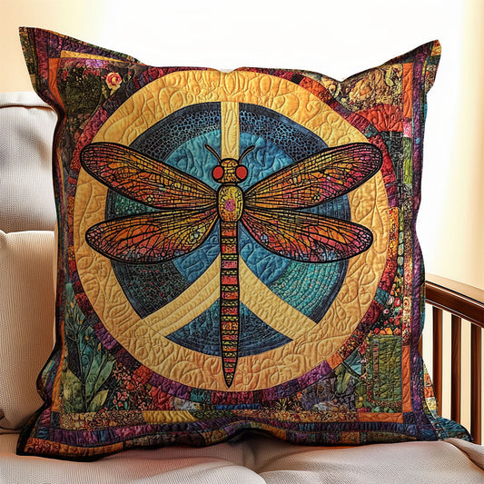 Dragonfly WX0802129CL Quilt Pillow Case