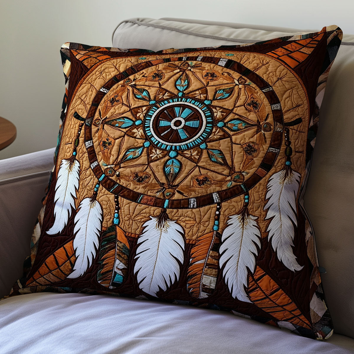 Dreamcatcher Native American WX0501127CL Quilt Pillow Case