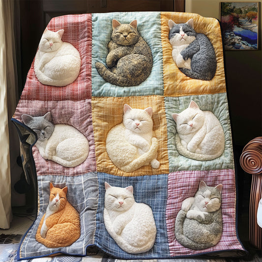 Dreamy Paws Patchwork YR2101035CL Quilt