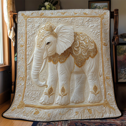 Golden Grace Elephant YR2901027CL Quilt