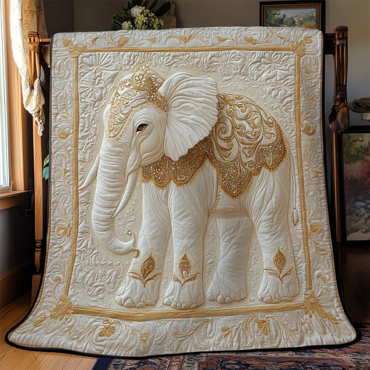 Golden Grace Elephant YR2901027CL Quilt