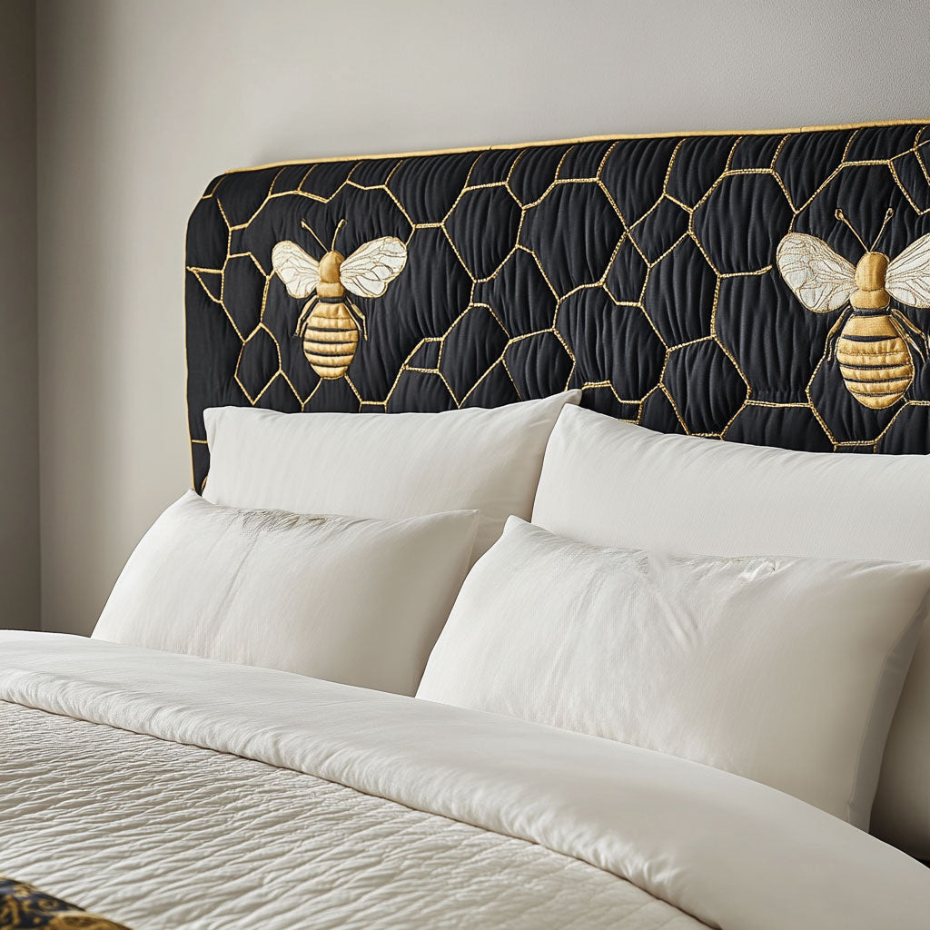 Elegant Bee WN1912009CL Quilted Headboard Slipcover