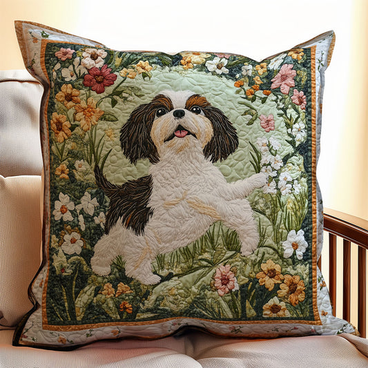 Energy Shih Tzu WX1902030CL Quilt Pillow Case