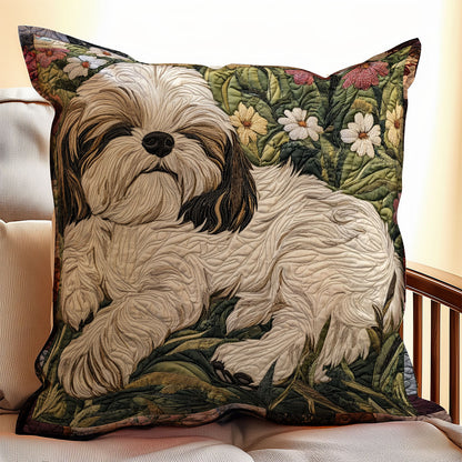 Energy Shih Tzu WX1902032CL Quilt Pillow Case