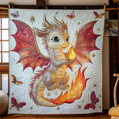 Flame Dragon WY1001157CL Quilt