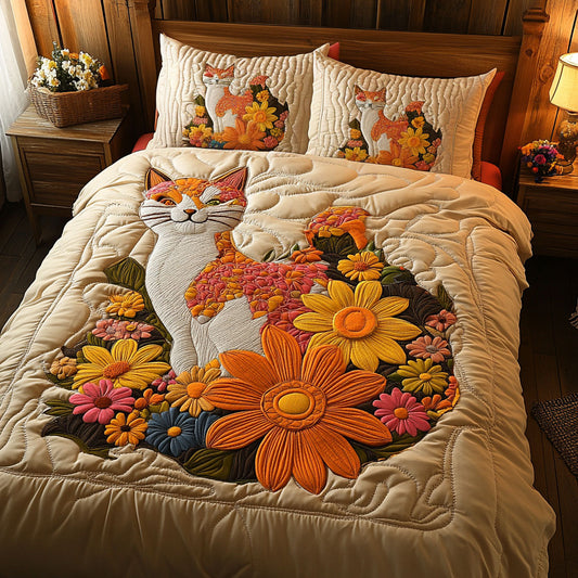 Flower Cat WJ2103042CL Duvet Cover Set