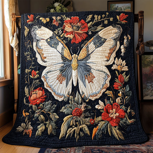Flower Butterfly WX1302066CL Quilt