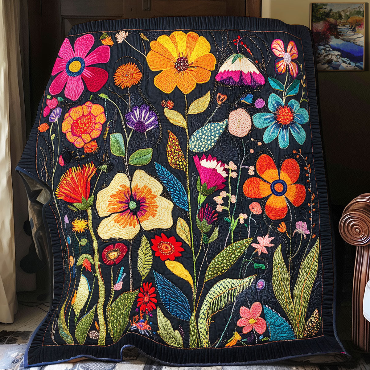 Flower Garden WX1302072CL Quilt
