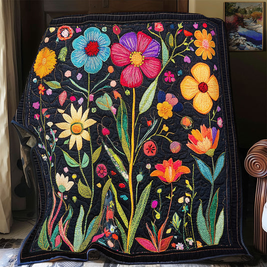 Flower Garden WX1302073CL Quilt