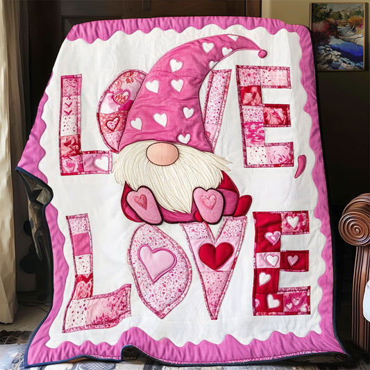Gnome Valentine WX2101024CL Quilt