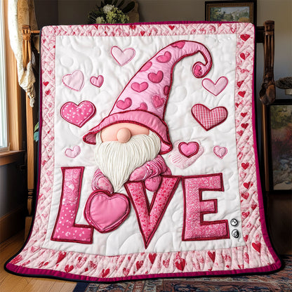 Gnome Valentine WX2101025CL Quilt