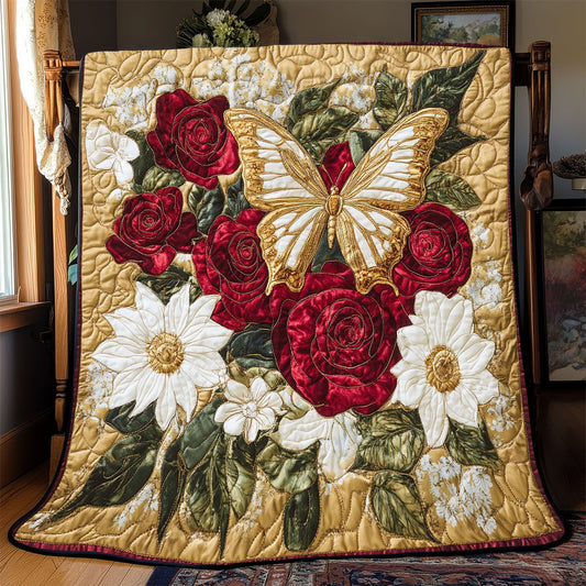 Gold Butterfly WX0502052CL Quilt