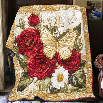 Gold Butterfly WX0502054CL Quilt
