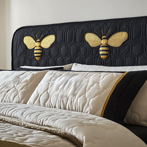 Golden Bee WN1912016CL Quilted Headboard Slipcover