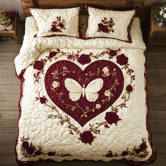 Heart Butterfly WX1302455CL Duvet Cover Set