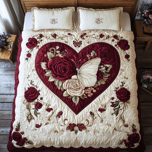 Heart Butterfly WX1302457CL Duvet Cover Set