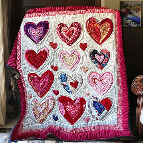 Heart WX2101028CL Quilt