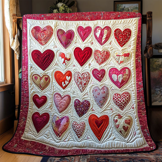 Heart WX2101031CL Quilt
