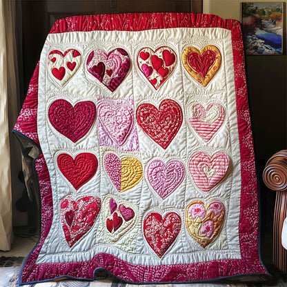Heart WX2101032CL Quilt