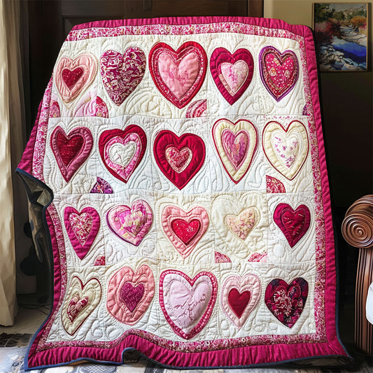 Heart WX2101034CL Quilt