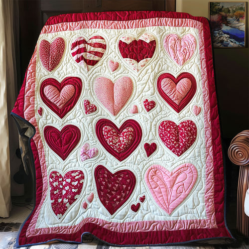 Heart WX2101035CL Quilt