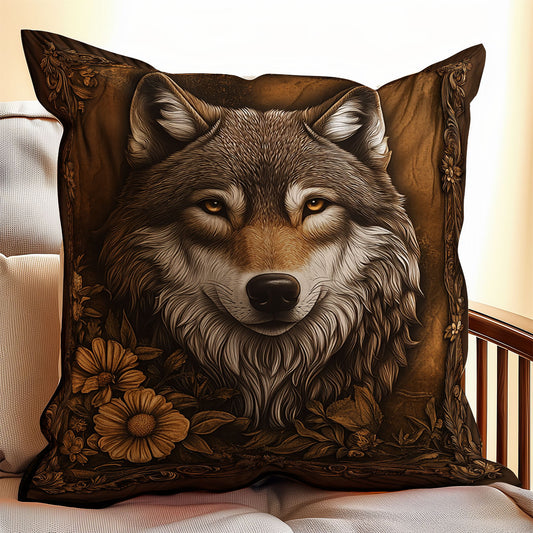 Heritage Wolf WX1902056CL Quilt Pillow Case