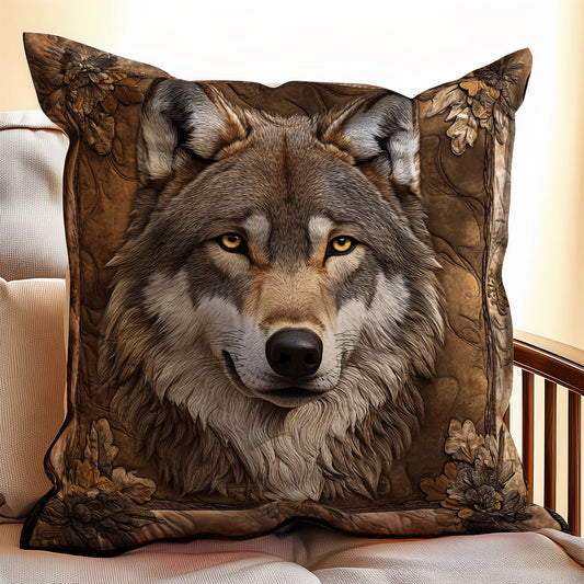 Heritage Wolf WX1902057CL Quilt Pillow Case