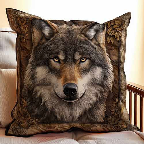 Heritage Wolf WX1902058CL Quilt Pillow Case
