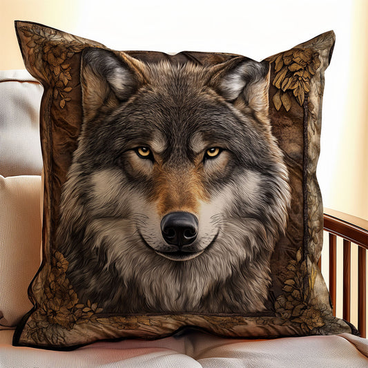 Heritage Wolf WX1902058CL Quilt Pillow Case