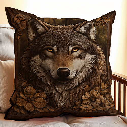 Heritage Wolf WX1902059CL Quilt Pillow Case