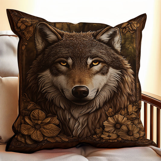 Heritage Wolf WX1902059CL Quilt Pillow Case