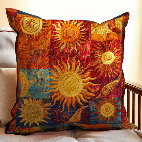 Hippie Sun WX1302294CL Quilt Pillow Case