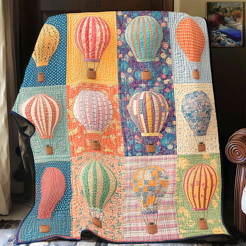 Hot Air Balloon Collection WY1001170CL Quilt