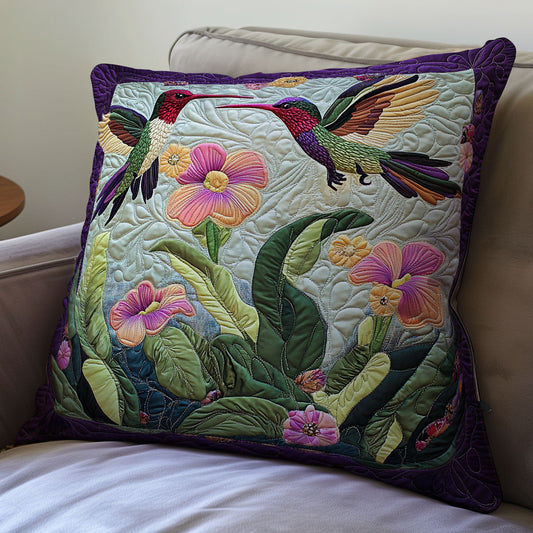 Hummingbird WX0602139CL Quilt Pillow Case