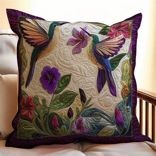 Hummingbird WX0602140CL Quilt Pillow Case