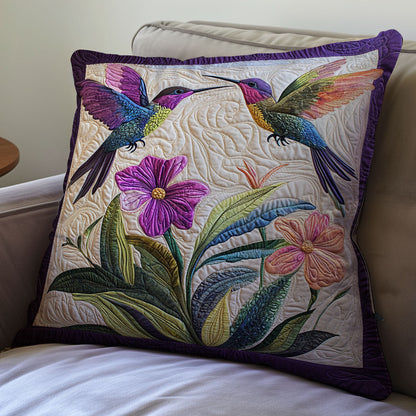 Hummingbird WX0602141CL Quilt Pillow Case