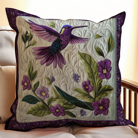 Hummingbird WX0802151CL Quilt Pillow Case