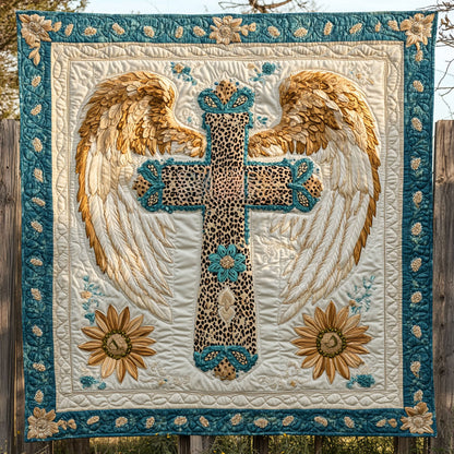 Living Faith Cross WN2108075CL Quilt