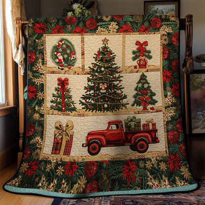 Christmas Tree And Red Truck WN1709020CL Quilt