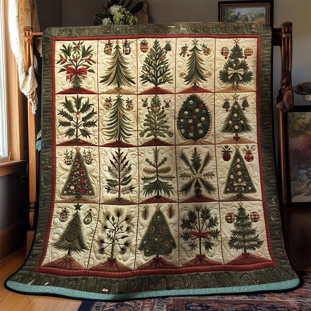 Christmas Tree WN1709019CL Quilt