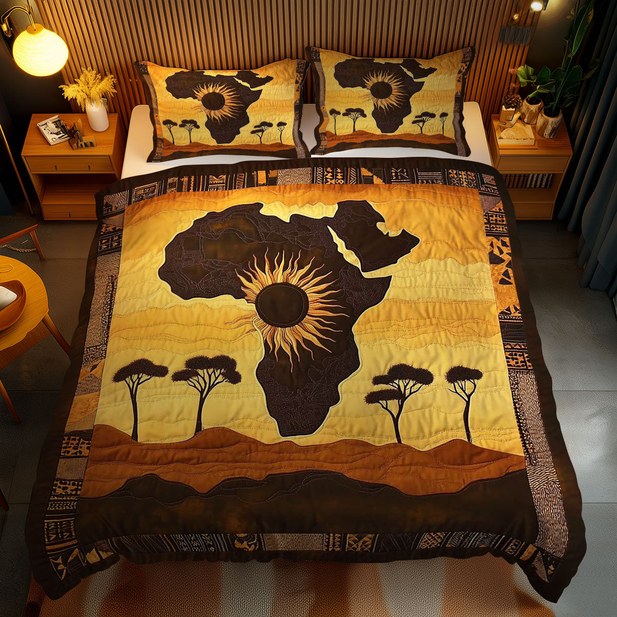 Nomadic African Safari WN2502071CL Duvet Cover Set