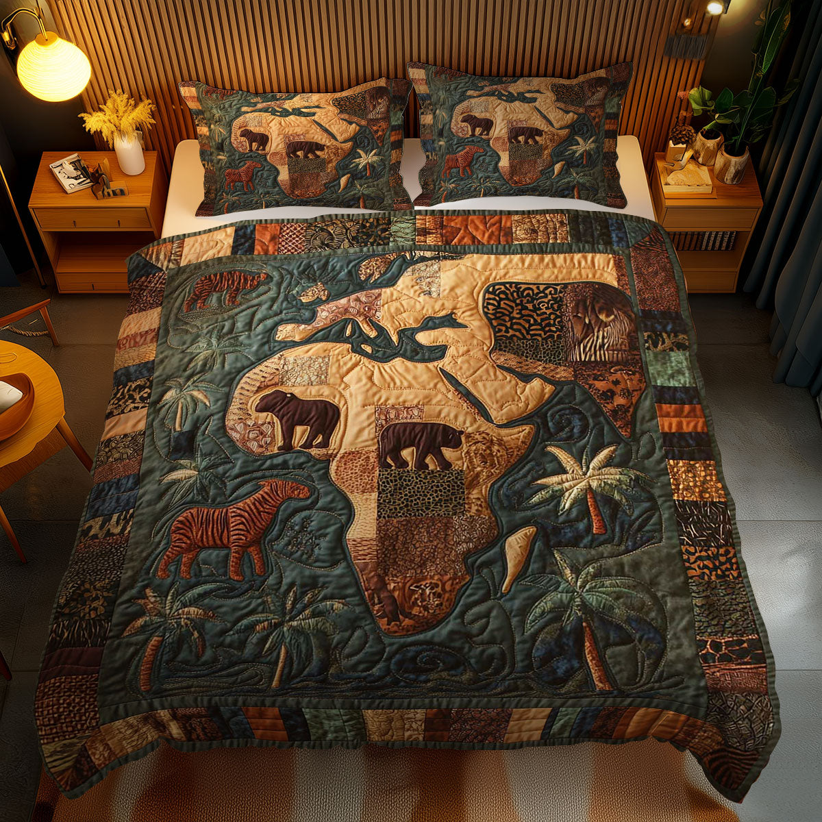 Savanna African Safari WN2502075CL Duvet Cover Set