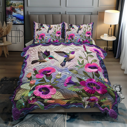 Hummingbirds XR0808062CL Duvet Cover Set